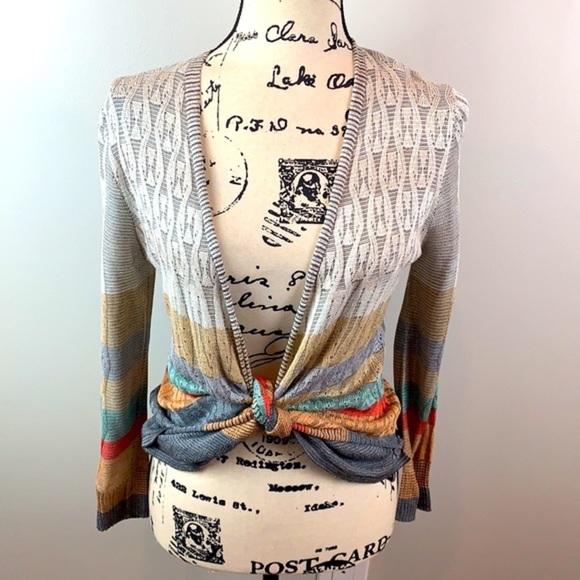 Nic+Zoe 4 Way Convertible Cardigan Southwest - Picture 3 of 9